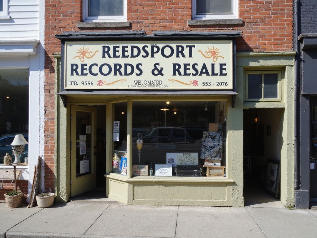 The team behind Reedsport Records and Resale